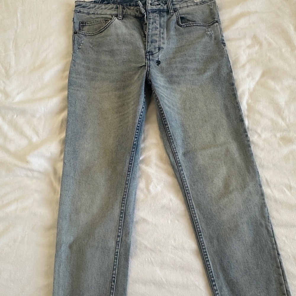 Ksubi Gray Straight Jeans Classic Style Sz.34